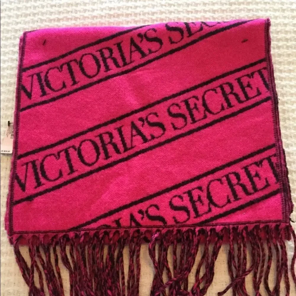 Victoria's Secret Woven Logo Scarf